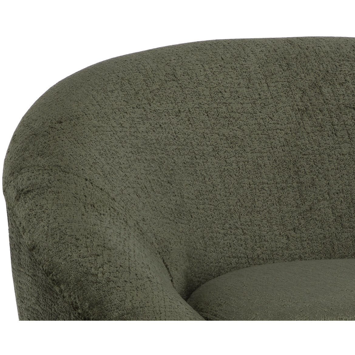 Bliss Bergen Olive Swivel Lounge Chair, Swivel